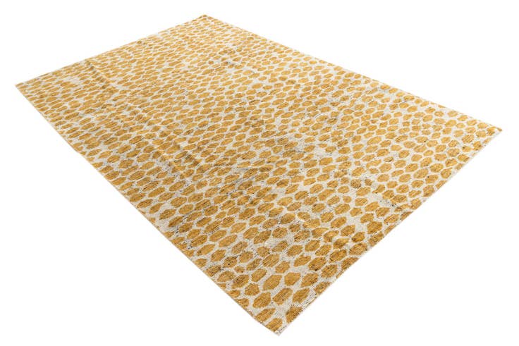 Detail image of 6' x 9' Hand Knotted Moroccan Wool Rug