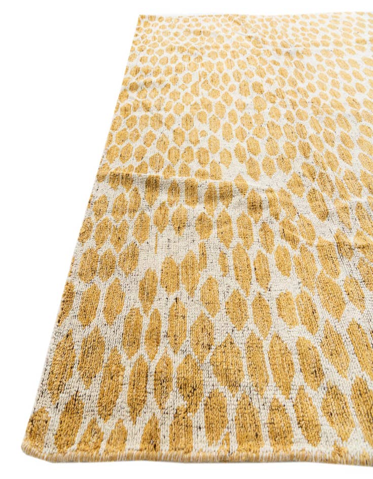 Detail image of 6' x 9'  Hand Knotted Moroccan Wool Rug