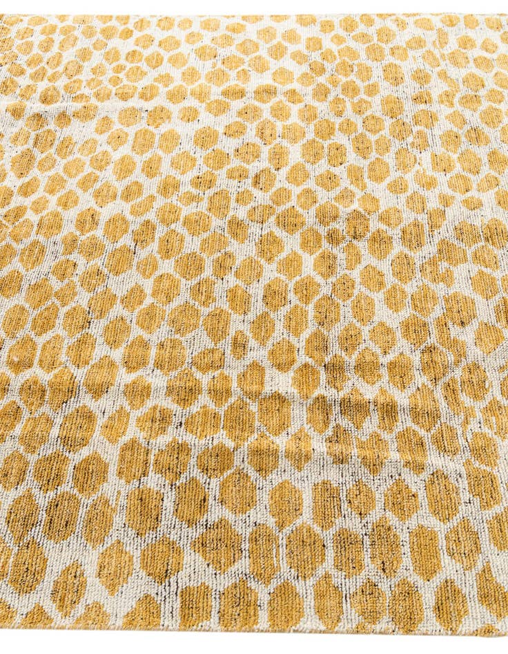 Detail image of 6' x 9'  Hand Knotted Moroccan Wool Rug