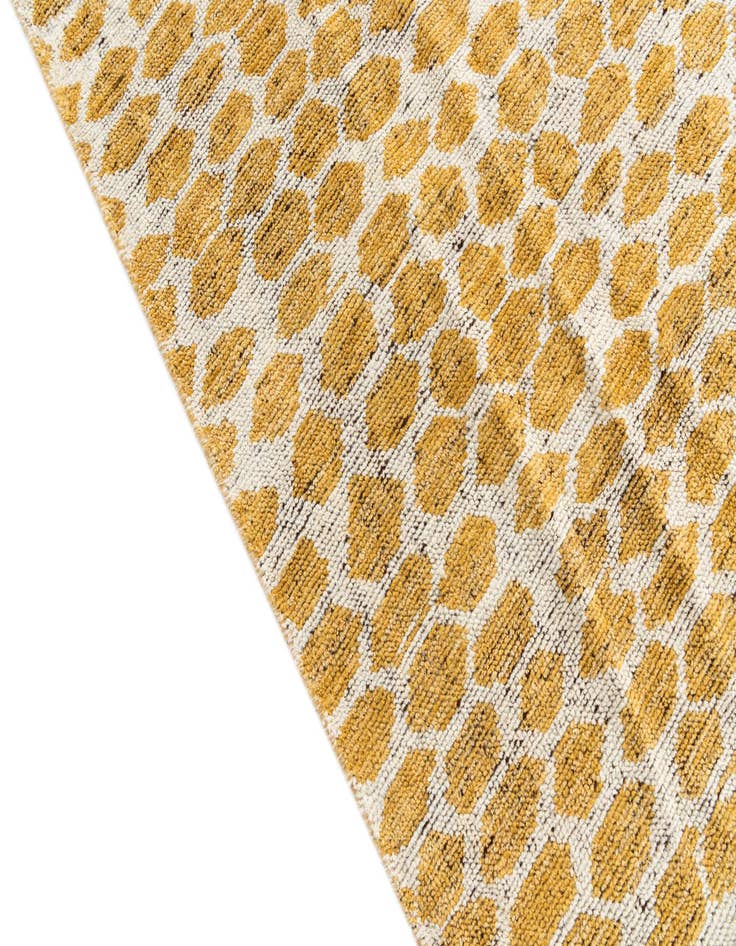 Detail image of 6' x 9'  Hand Knotted Moroccan Wool Rug