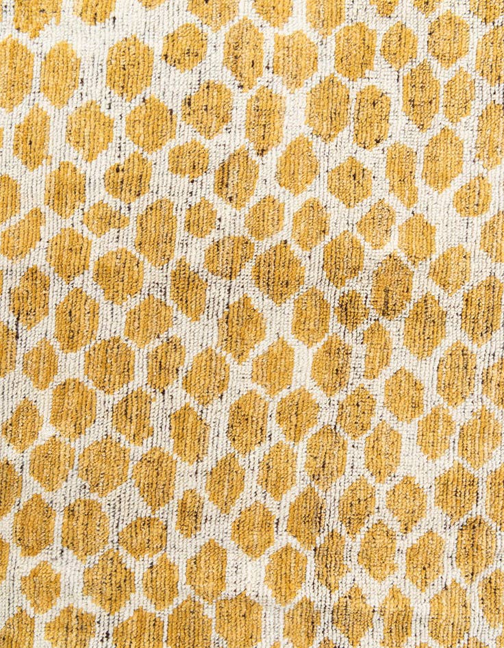 Detail image of 6' x 9'  Hand Knotted Moroccan Wool Rug