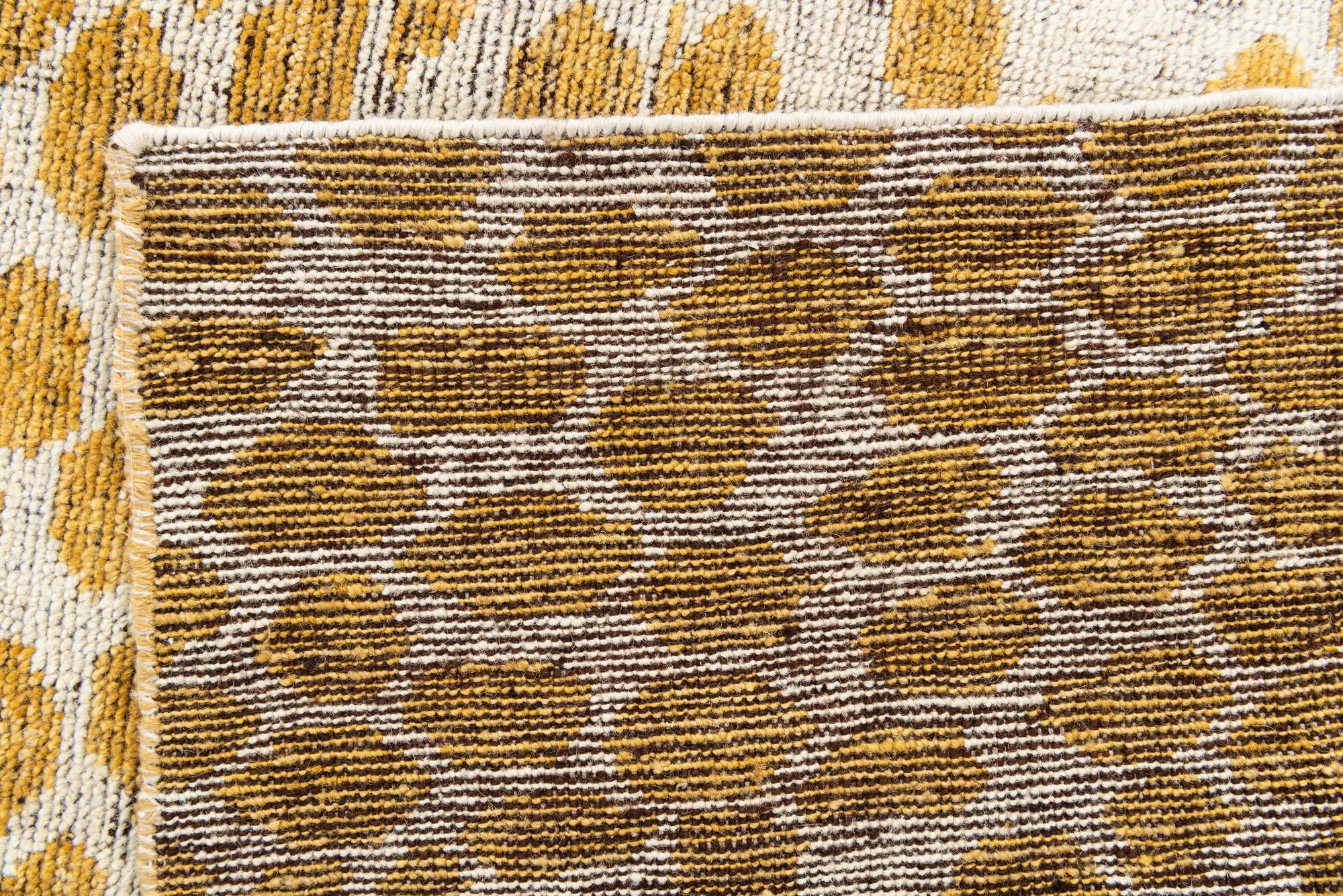 6' x 9' Hand Knotted Moroccan Wool Rug