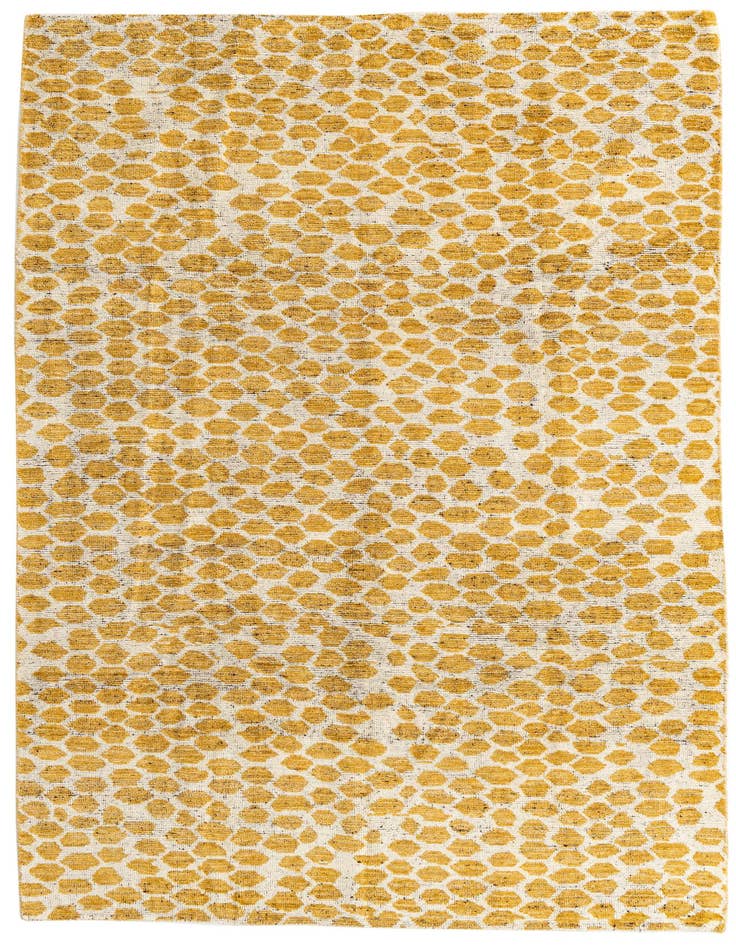 Detail image of 6' x 9' Hand Knotted Moroccan Wool Rug