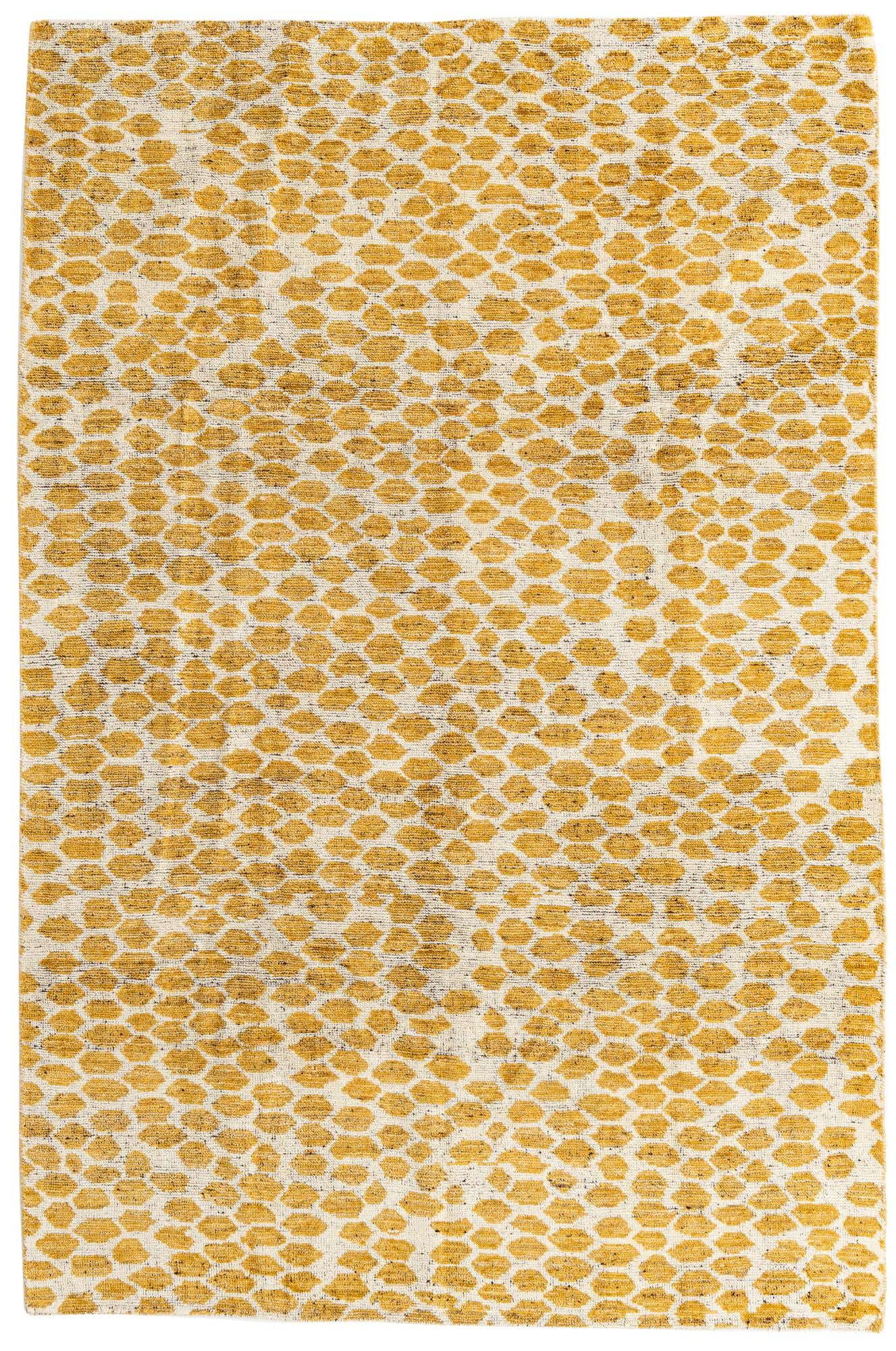 6' x 9' Hand Knotted Moroccan Wool Rug