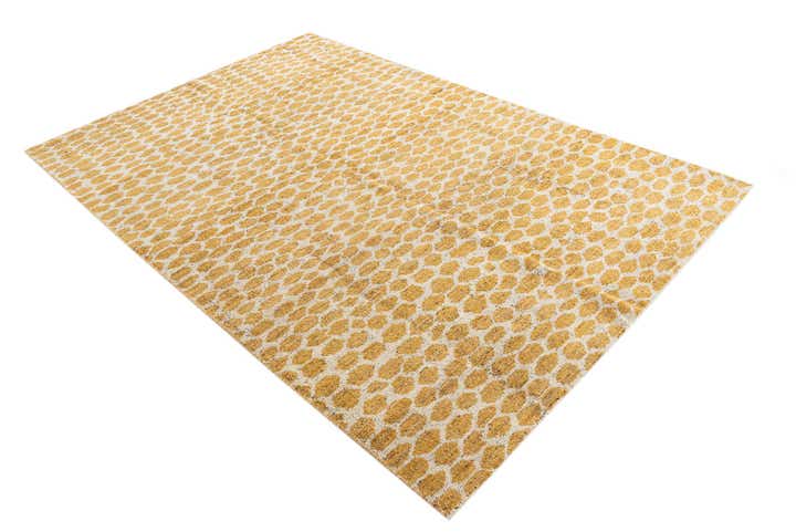 6' x 9' Hand Knotted Moroccan Wool Rug