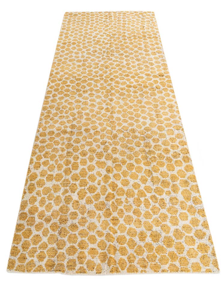 Detail image of 6' x 9'  Hand Knotted Moroccan Wool Rug