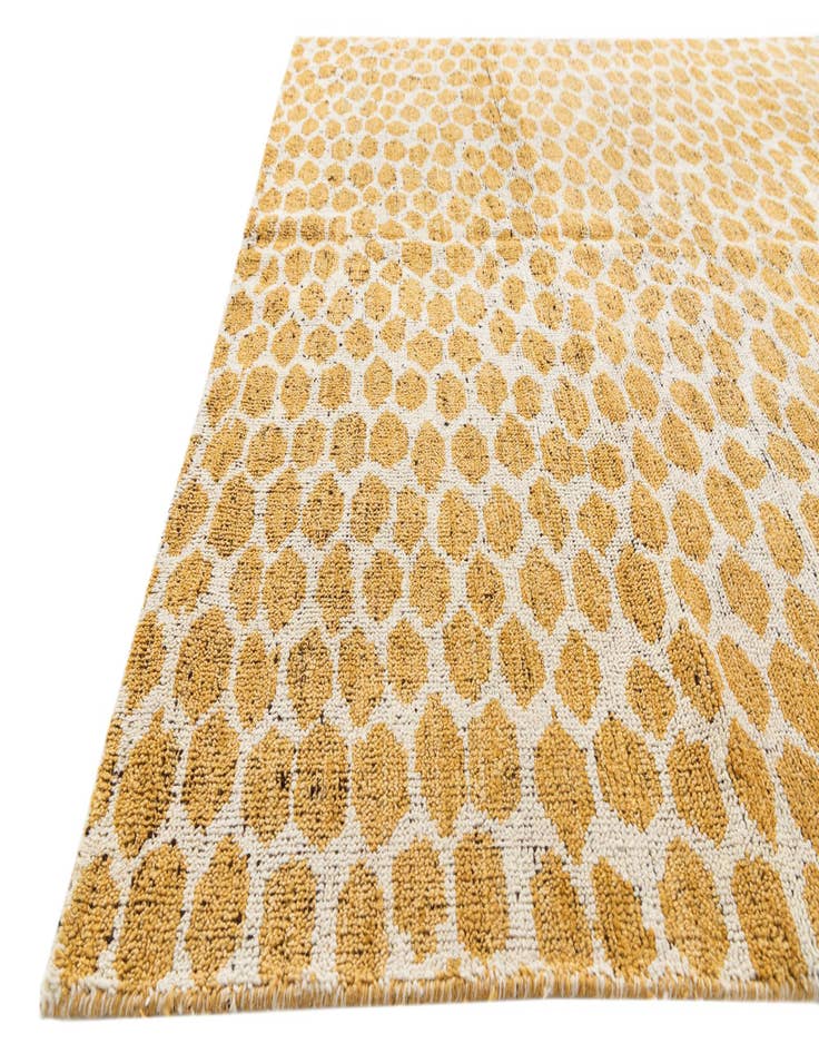 Detail image of 6' x 9'  Hand Knotted Moroccan Wool Rug