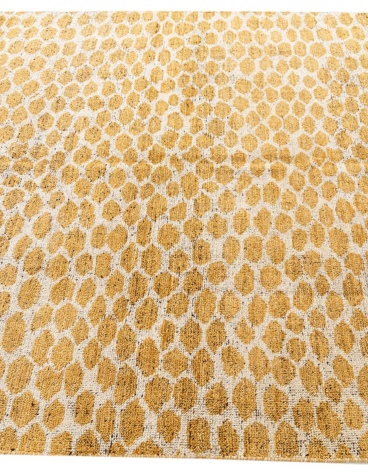 Detail image of 6' x 9'  Hand Knotted Moroccan Wool Rug