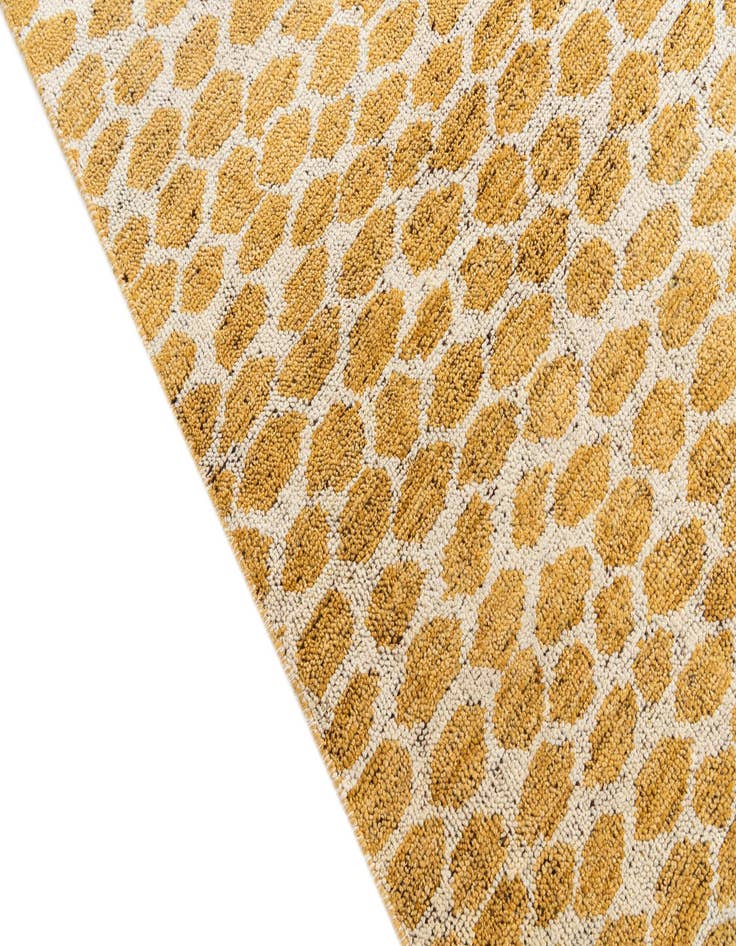 Detail image of 6' x 9'  Hand Knotted Moroccan Wool Rug