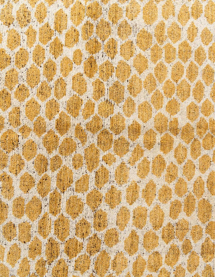 Detail image of 6' x 9'  Hand Knotted Moroccan Wool Rug