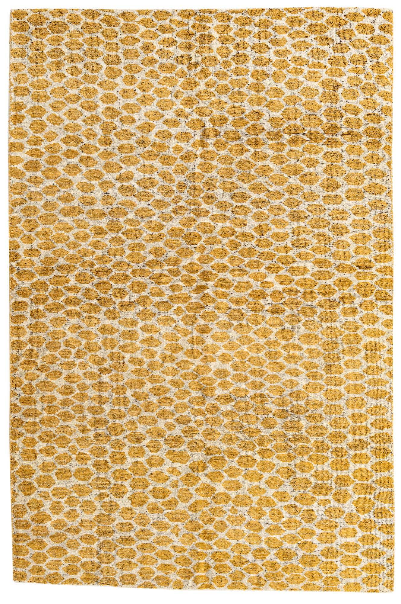 6' x 9' Hand Knotted Moroccan Wool Rug