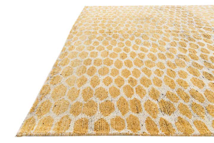 6' x 9' 1 Hand Knotted Moroccan Wool Rug