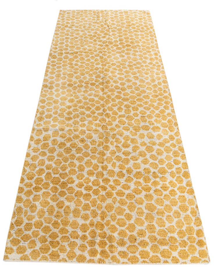 Detail image of 6' 2 x 9' 2  Hand Knotted Moroccan Wool Rug