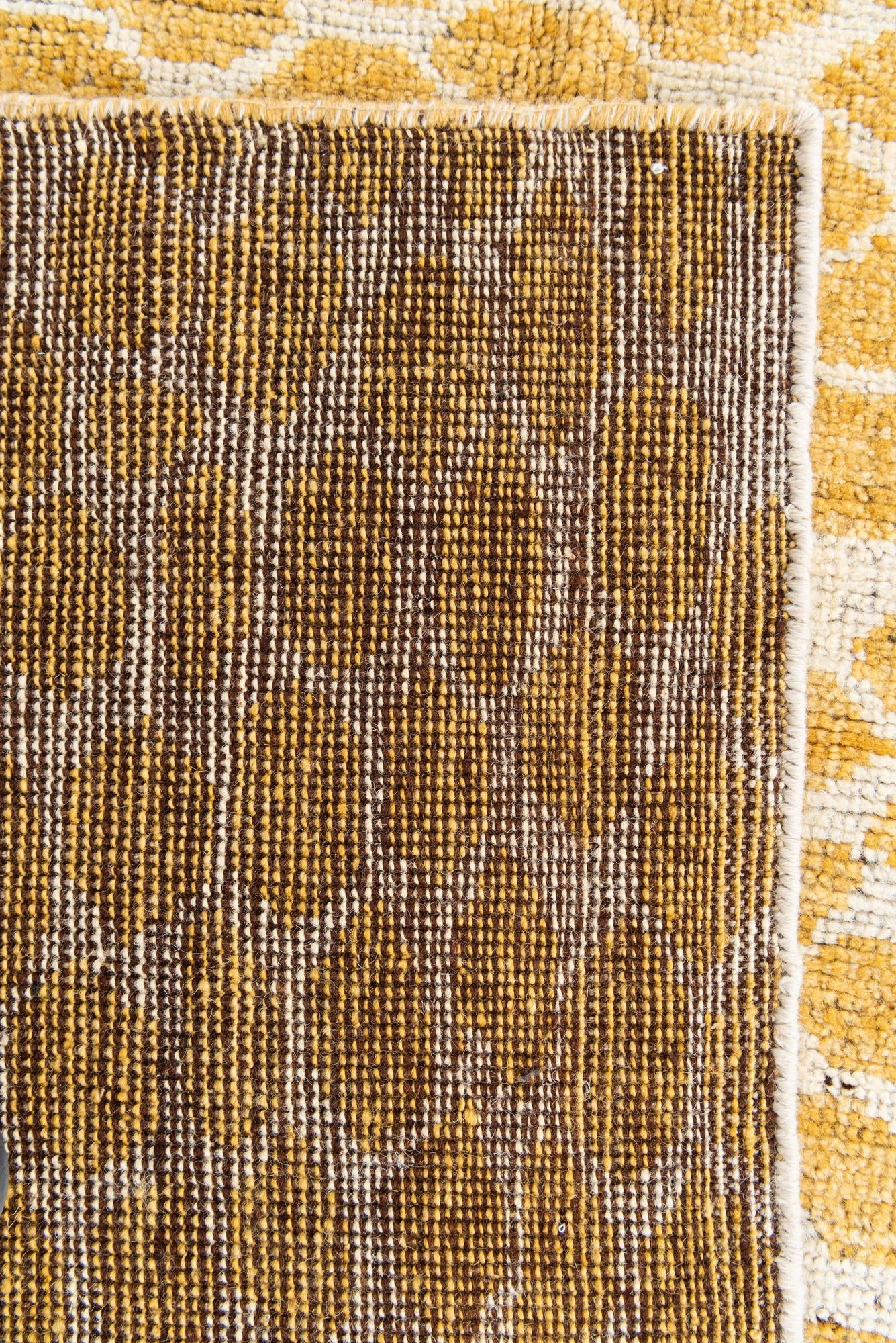 6' 2 x 9' 2 Hand Knotted Moroccan Wool Rug
