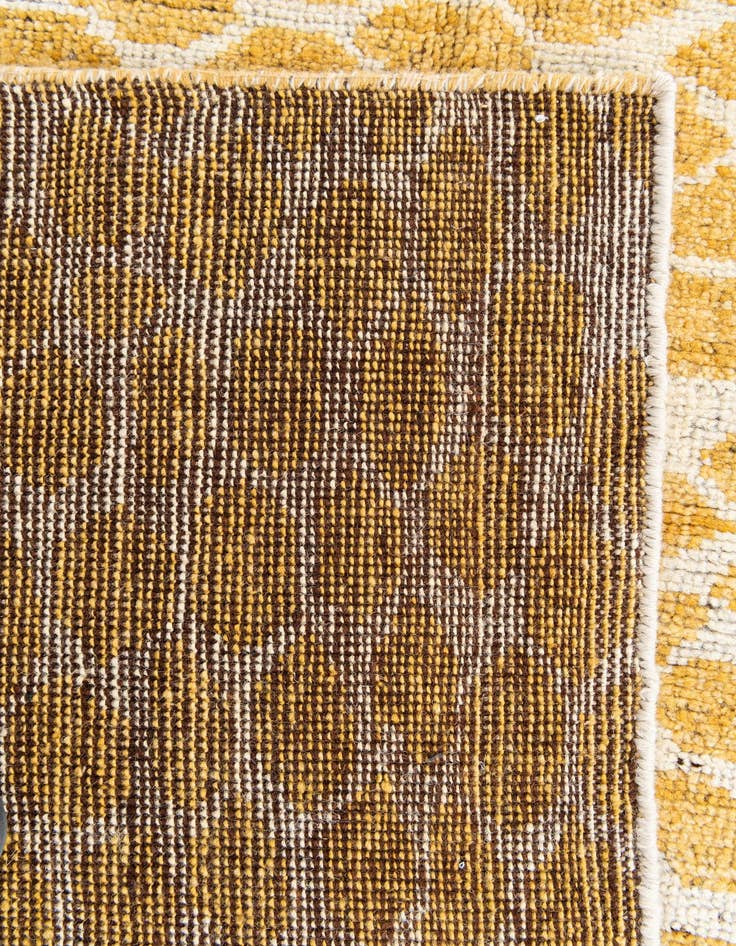 Detail image of 6' 2 x 9' 2  Hand Knotted Moroccan Wool Rug