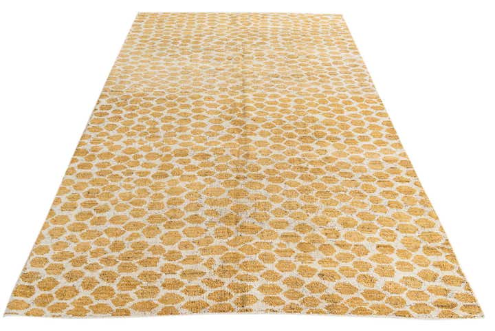 6' 2 x 9' 2 Hand Knotted Moroccan Wool Rug