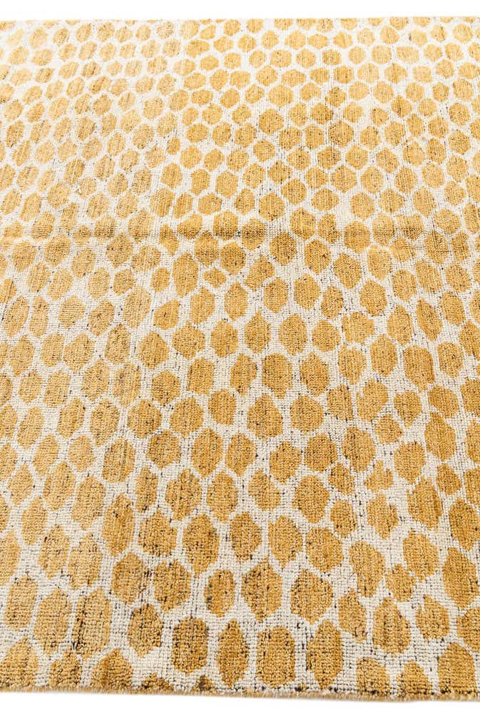 6' 2 x 9' 2 Hand Knotted Moroccan Wool Rug