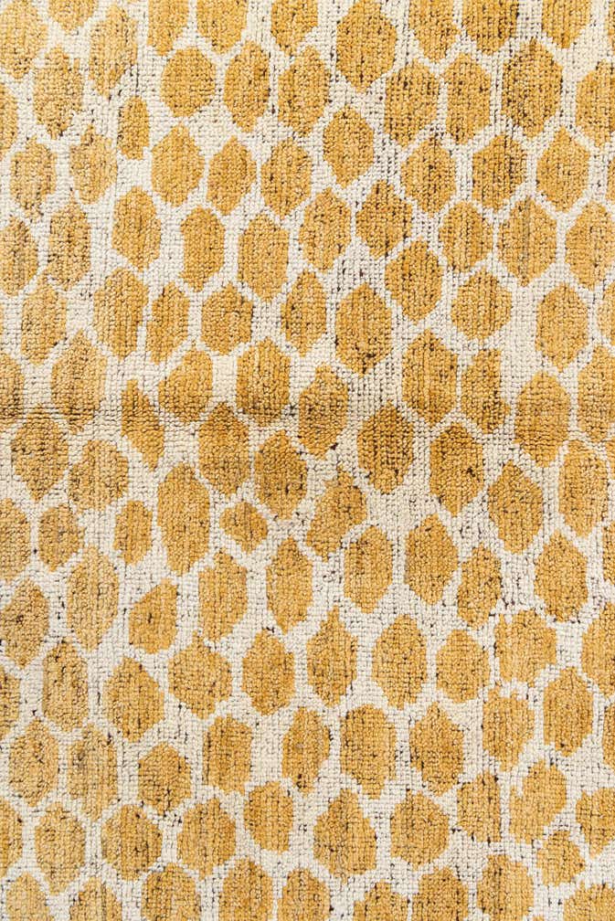 6' 2 x 9' 2 Hand Knotted Moroccan Wool Rug