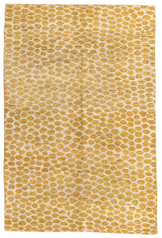 6' 2 x 9' 2 Hand Knotted Moroccan Wool Rug