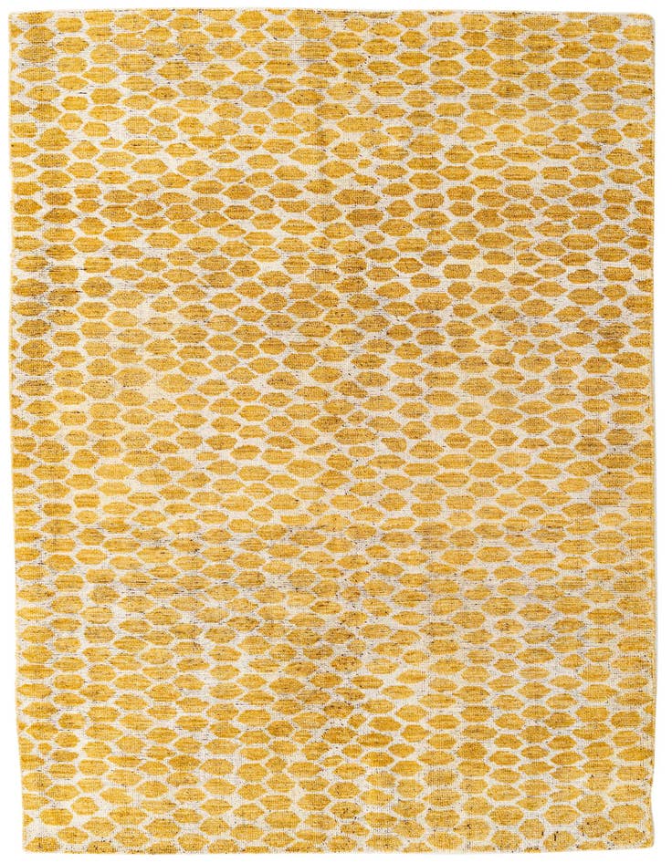 Detail image of 6' x 9' 2 Hand Knotted Moroccan Wool Rug