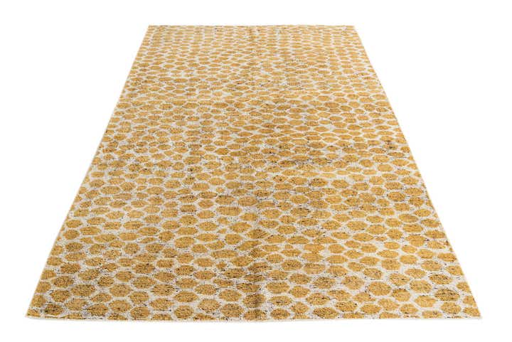 6' x 9' 1 Hand Knotted Moroccan Wool Rug