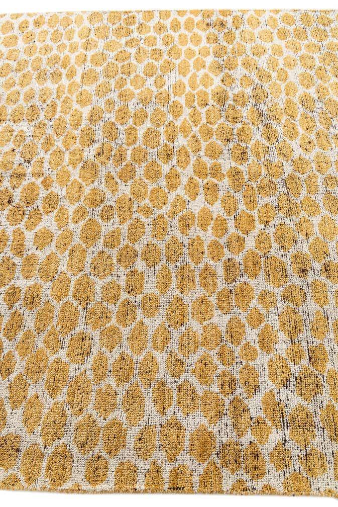 6' x 9' 1 Hand Knotted Moroccan Wool Rug