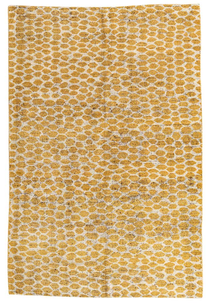 6' x 9' 1 Hand Knotted Moroccan Wool Rug