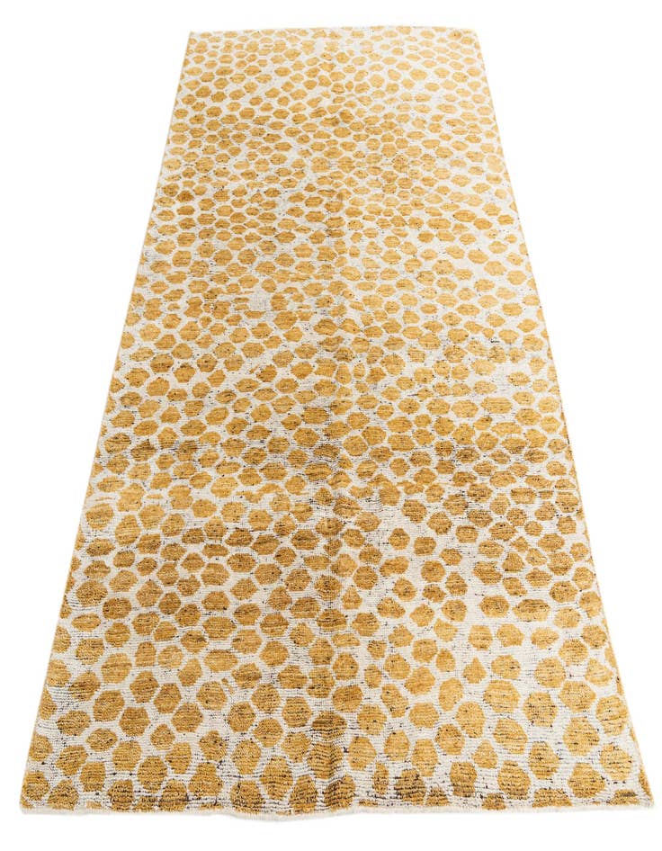 Detail image of 6' x 9' 1  Hand Knotted Moroccan Wool Rug