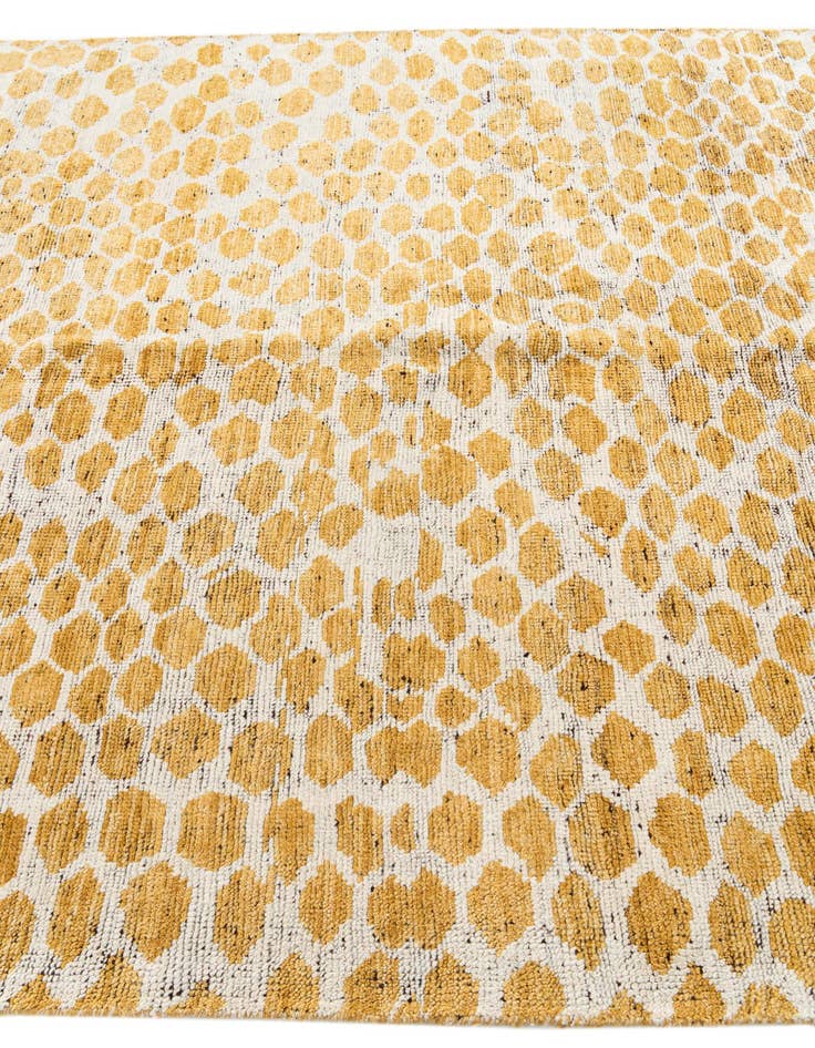 Detail image of 6' x 9' 1  Hand Knotted Moroccan Wool Rug