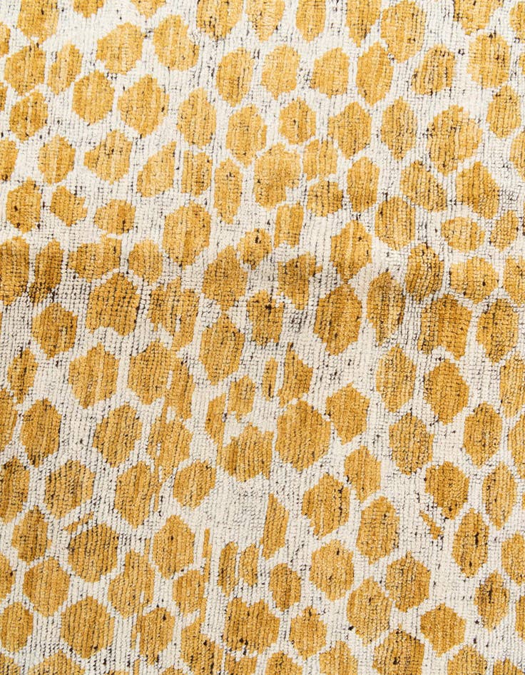 Detail image of 6' x 9' 1  Hand Knotted Moroccan Wool Rug