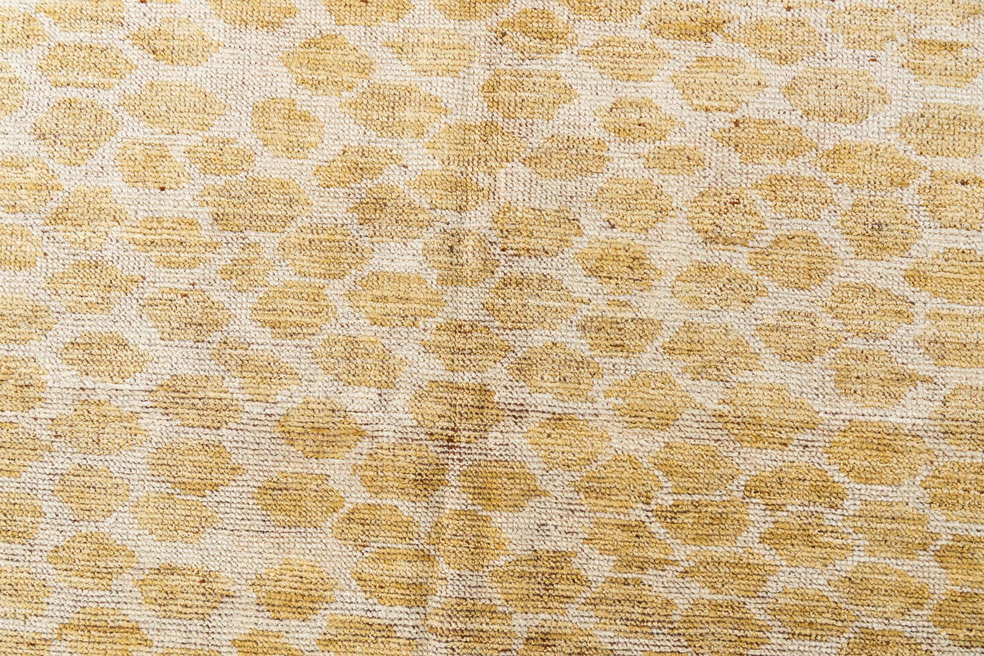 5' x 8' Hand Knotted Moroccan Wool Rug