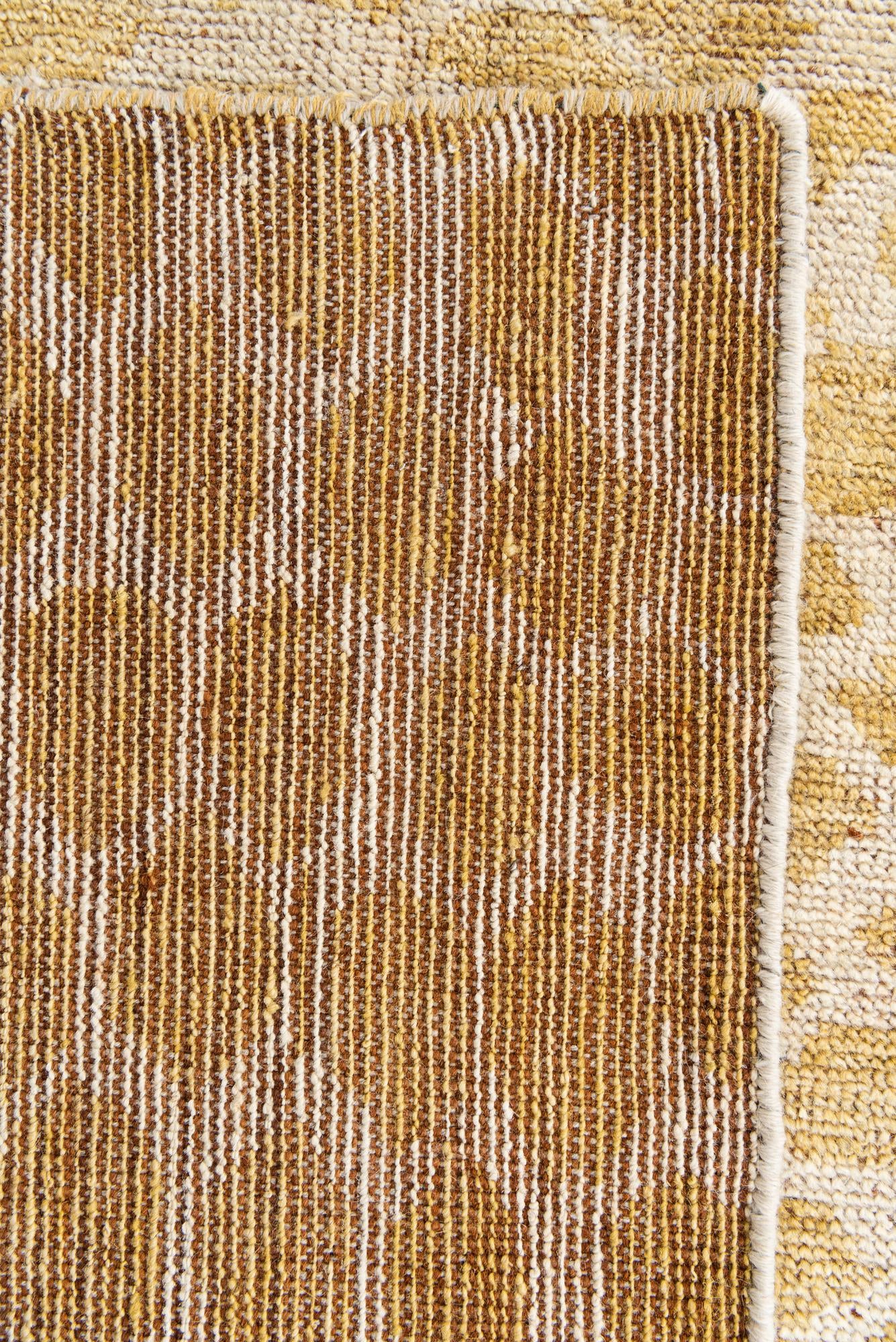 5' x 8' Hand Knotted Moroccan Wool Rug