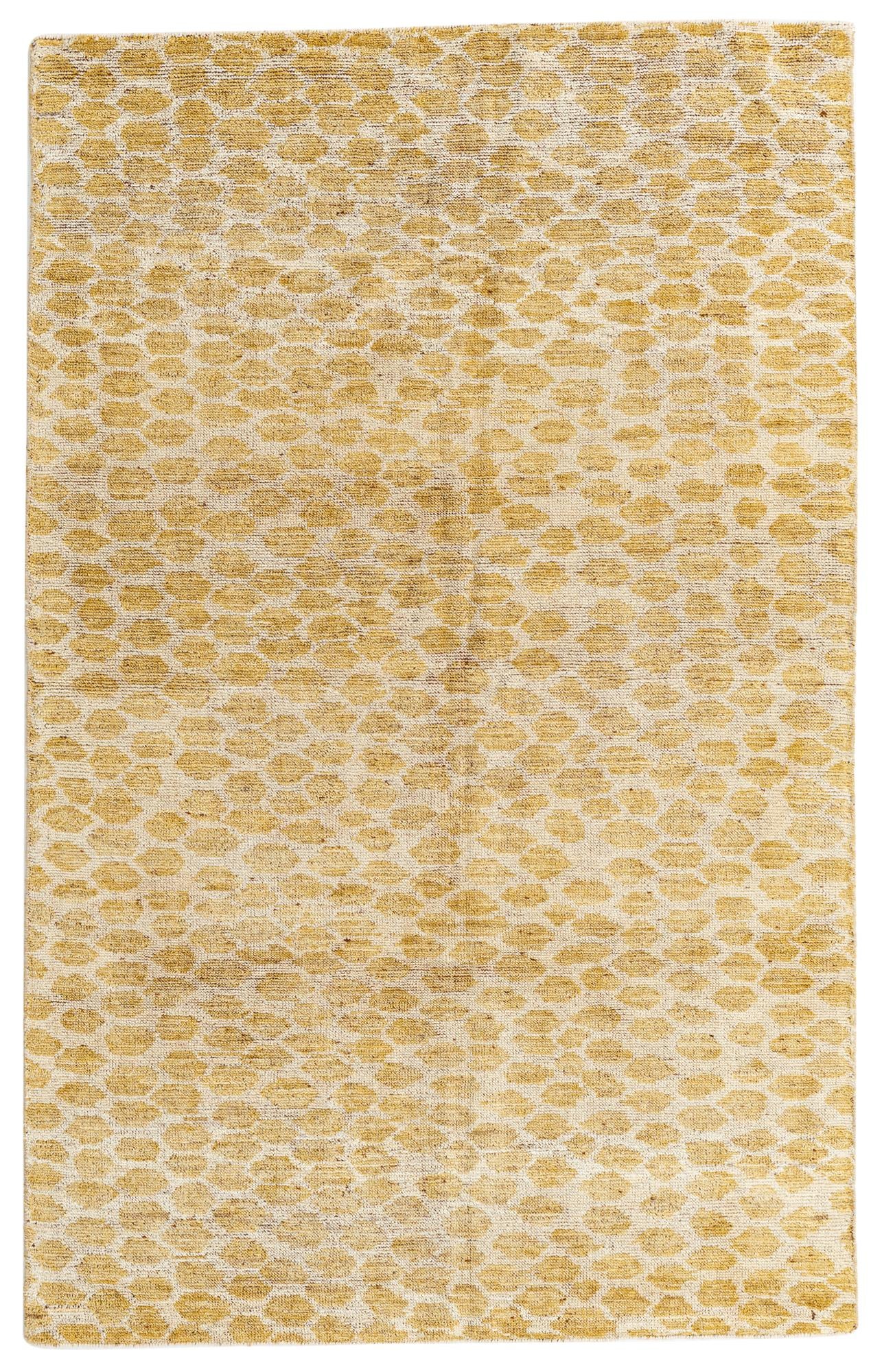 5' x 8' Hand Knotted Moroccan Wool Rug