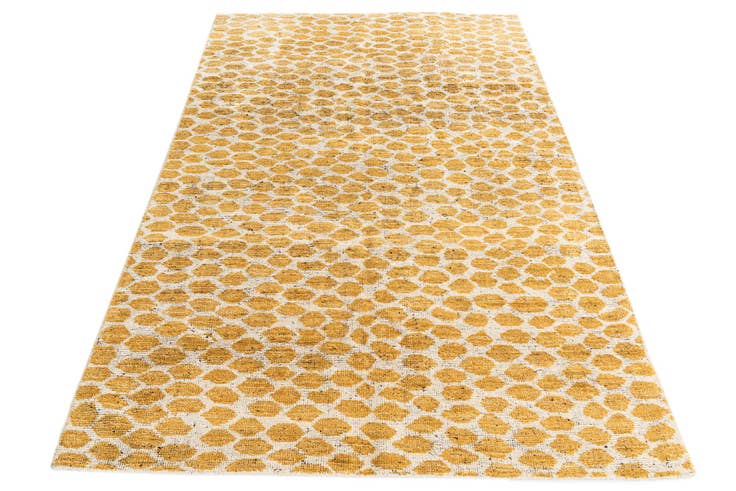 Detail image of 5' x 8' 1 Hand Knotted Moroccan Wool Rug