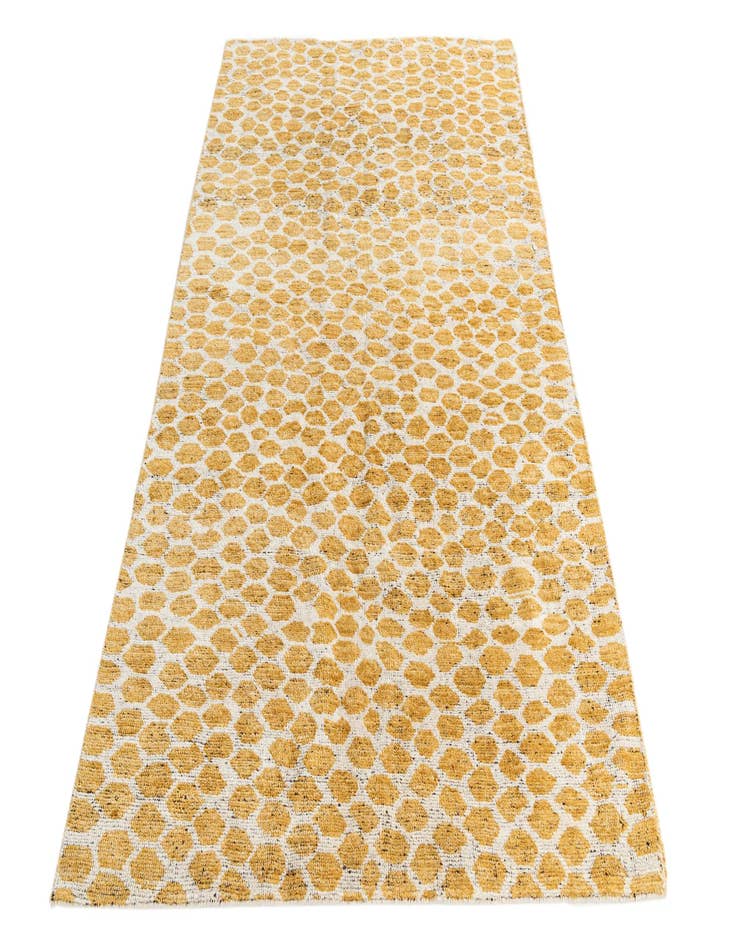 Detail image of 5' x 8' Hand Knotted Moroccan Wool Rug