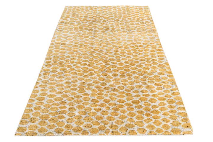 5' x 8' Hand Knotted Moroccan Wool Rug