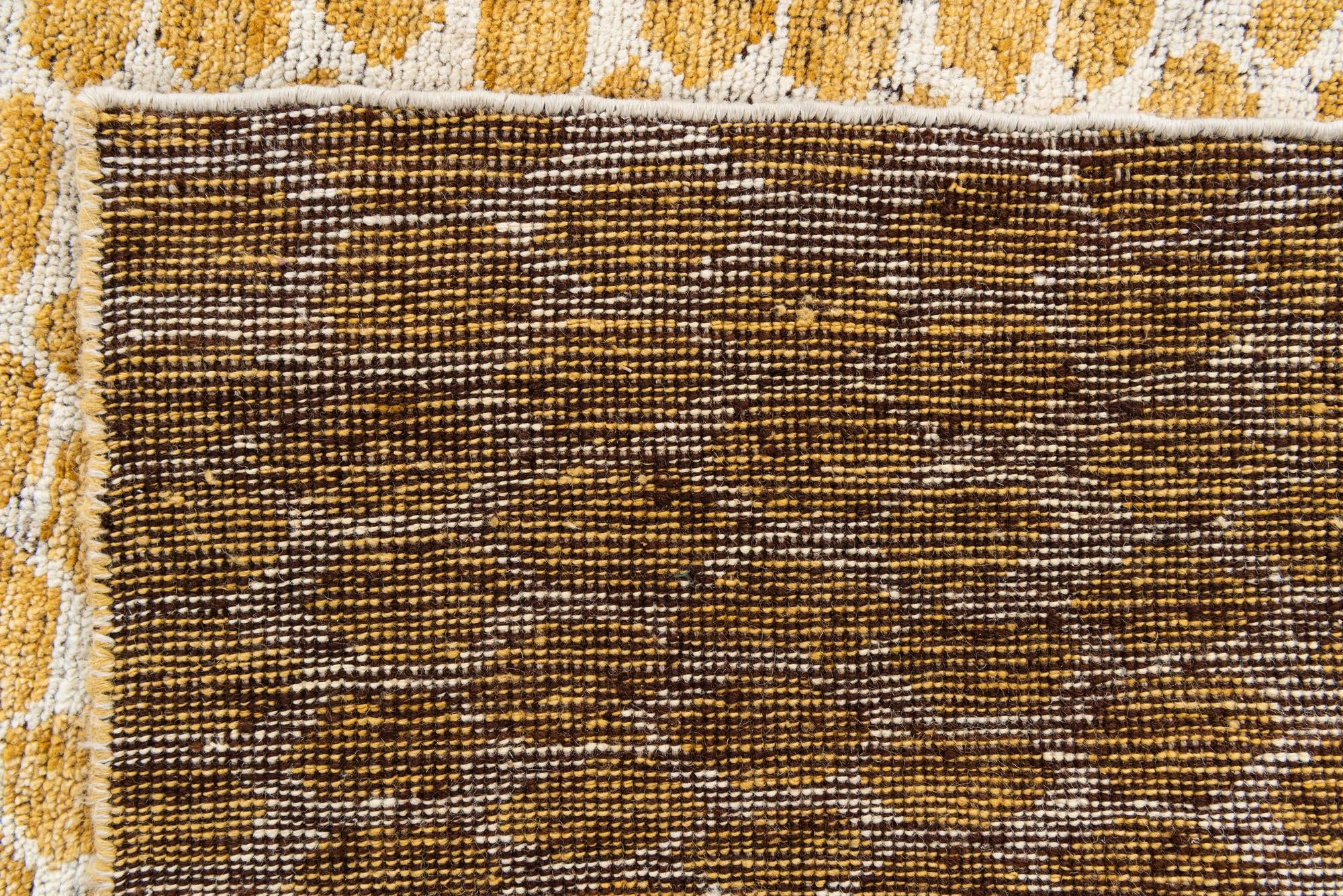 5' x 8' Hand Knotted Moroccan Wool Rug