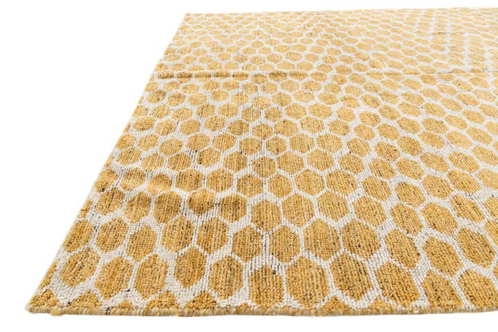 6' x 9' 1 Hand Knotted Moroccan Wool Rug