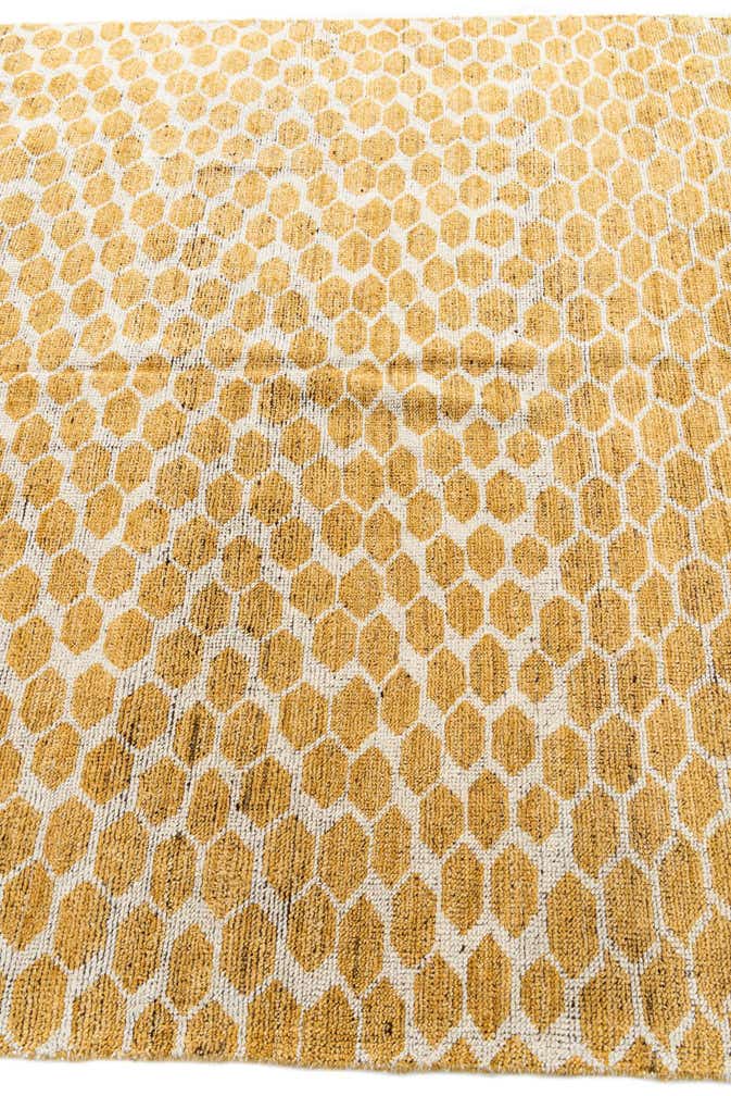 6' x 9' 1 Hand Knotted Moroccan Wool Rug