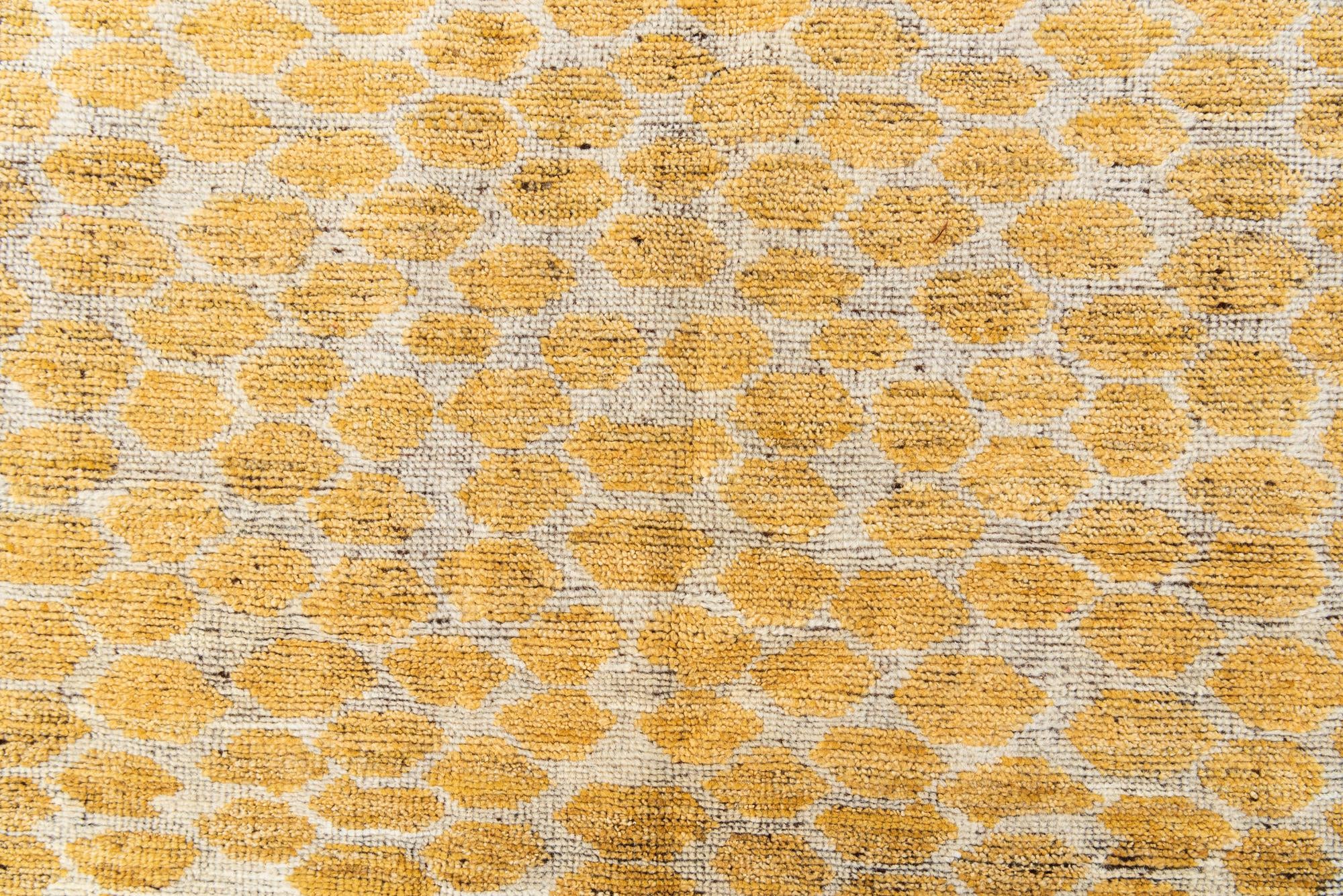 5' x 8' Hand Knotted Moroccan Wool Rug