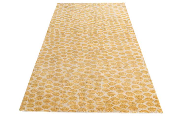 4' 10 x 8' Hand Knotted Moroccan Wool Rug