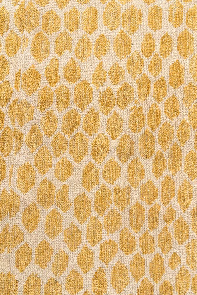 4' 10 x 8' Hand Knotted Moroccan Wool Rug