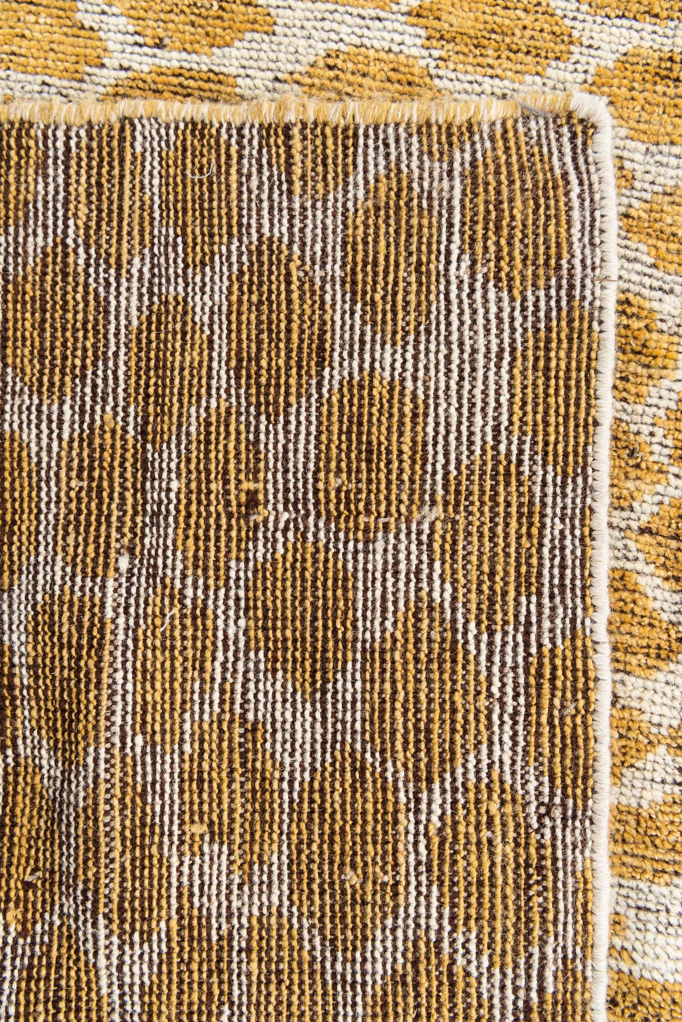 6' 1 x 9' Hand Knotted Moroccan Wool Rug
