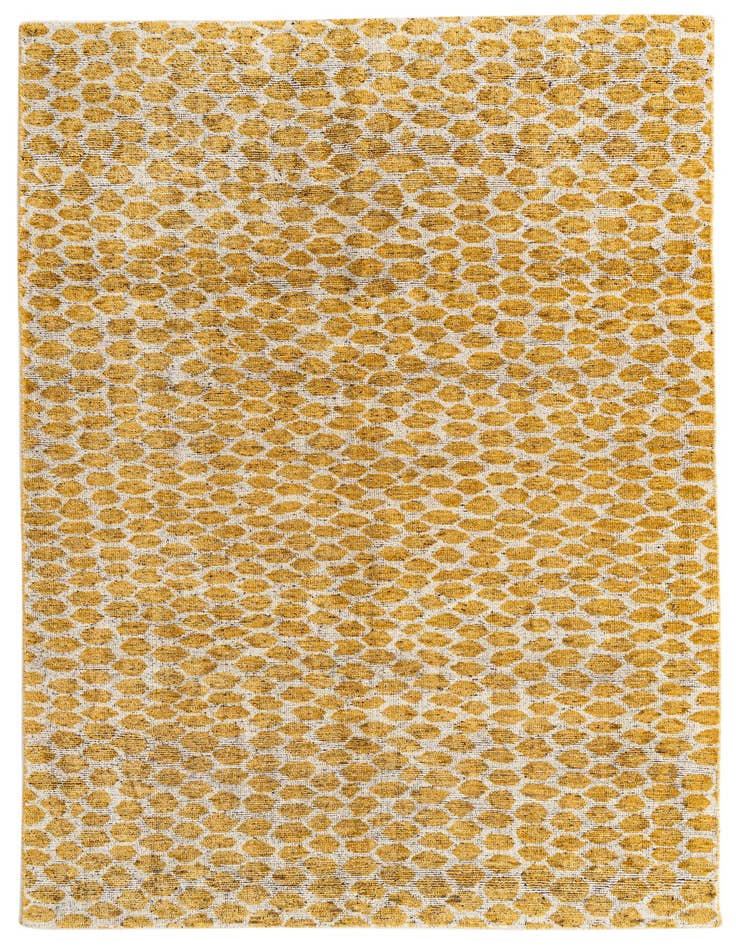 Detail image of 6' x 9' Hand Knotted Moroccan Wool Rug