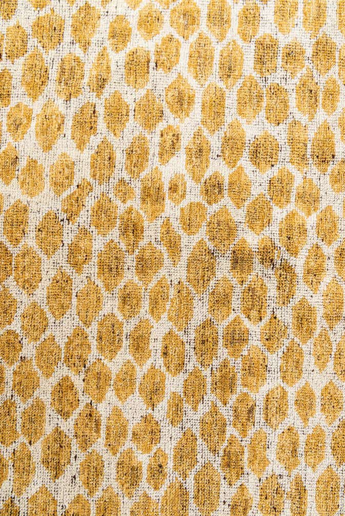 6' x 9' 1 Hand Knotted Moroccan Wool Rug