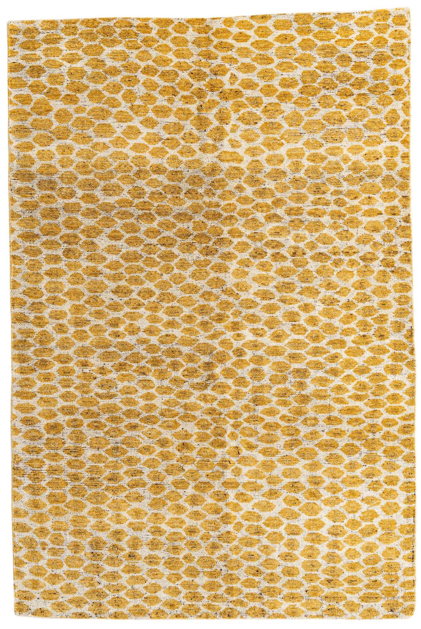 6' x 9' 1 Hand Knotted Moroccan Wool Rug