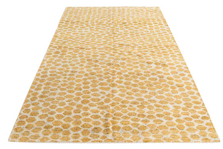 6' 1 x 9' 1 Hand Knotted Moroccan Wool Rug