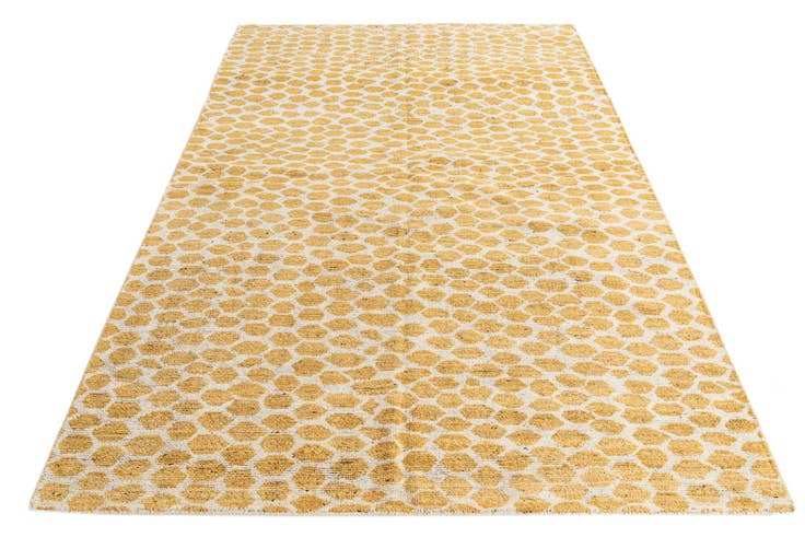 Detail image of 6' 1 x 9' 1 Hand Knotted Moroccan Wool Rug