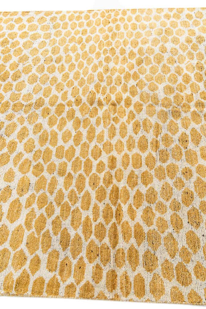 6' 1 x 9' 1 Hand Knotted Moroccan Wool Rug