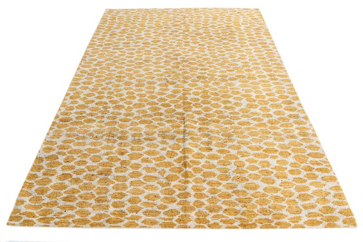 Detail image of 6' x 9' Hand Knotted Moroccan Wool Rug